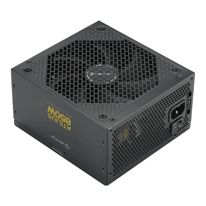 Unykach Atilius 3.1 Black 850W 80 Plus Gold Fuente de Alimentacion 850W ATX 3.1 - Full Modular - Ventilador 120mm 1