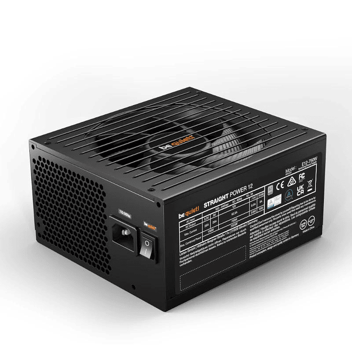 be quiet! Fuente Straight Power12 750W 20+4 P ATX 3