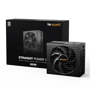 be quiet! Fuente Alim. 850W 12 Platinum 20+4 Negro