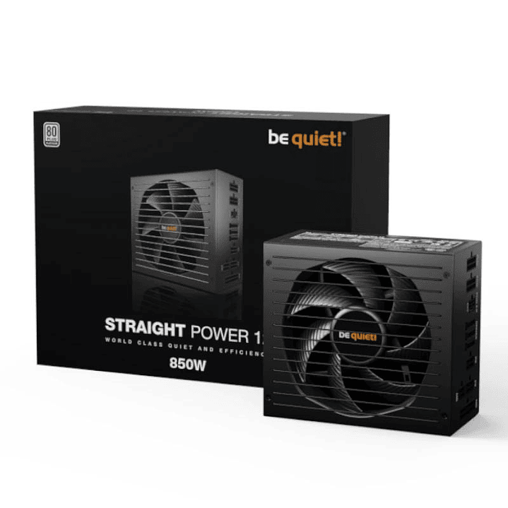 be quiet! Fuente Alim. 850W 12 Platinum 20+4 Negro 1