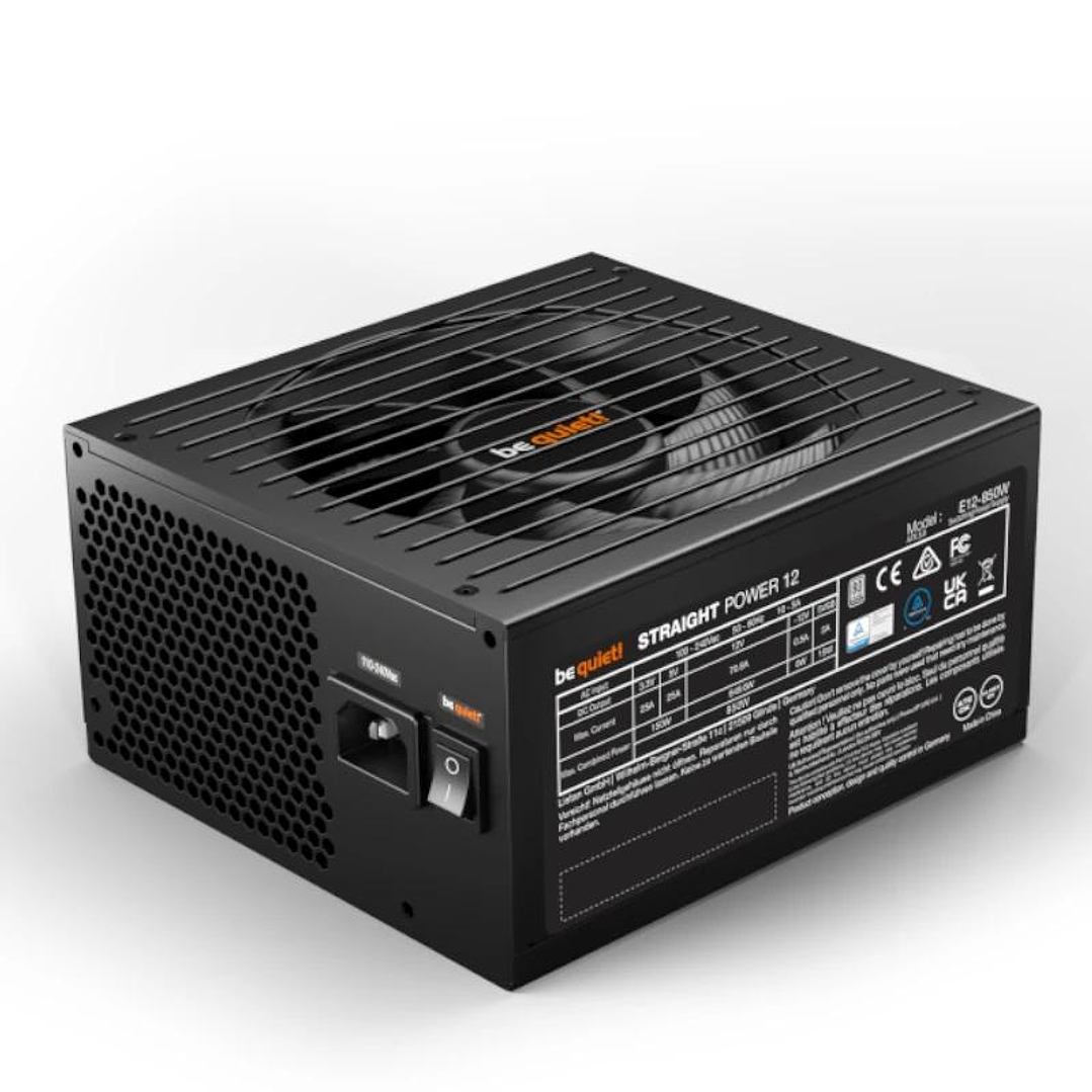 be quiet! Fuente Alim. 850W 12 Platinum 20+4 Negro 3