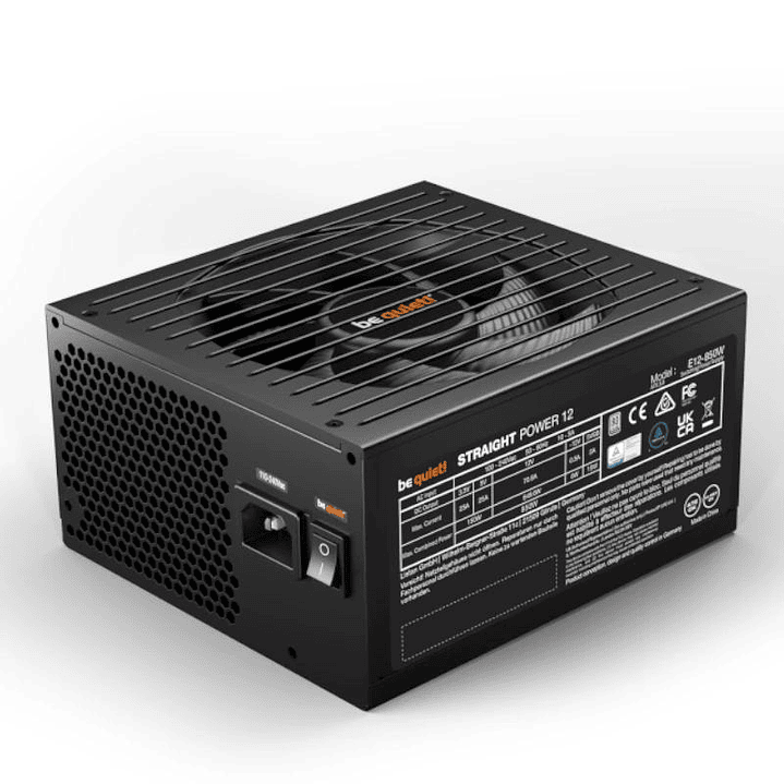 be quiet! Fuente Alim. 850W 12 Platinum 20+4 Negro 3