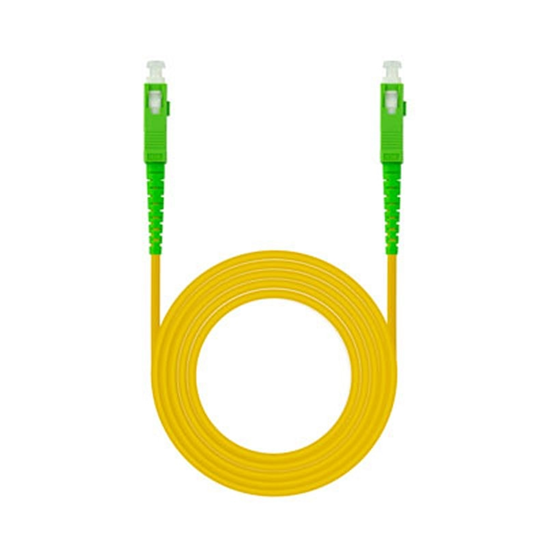 Nanocable Cable fibra SC/APC LSZH Amarillo 5m 1