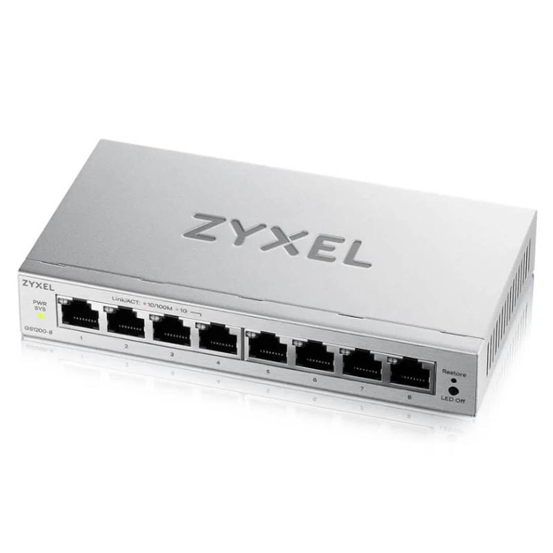 ZyXEL GS1200-8V3 Switch 8xGbE 1