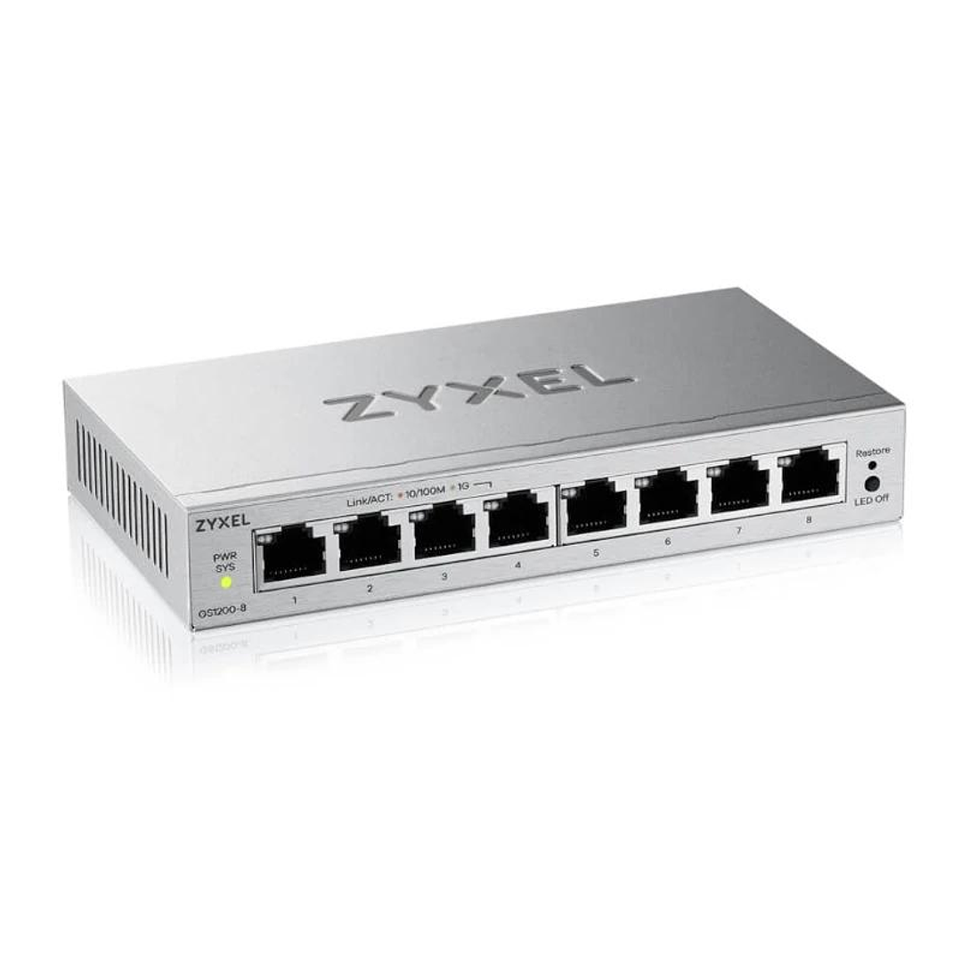 ZyXEL GS1200-8V3 Switch 8xGbE 2