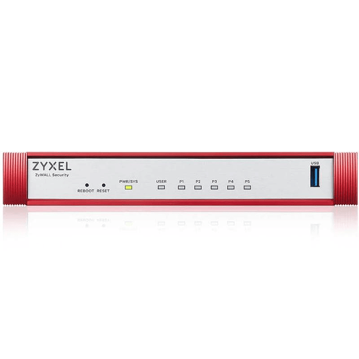 Zyxel USGFlex50HP 5xGbWAN/LAN 1xPoE+ 1xUSB 1a Lic 3