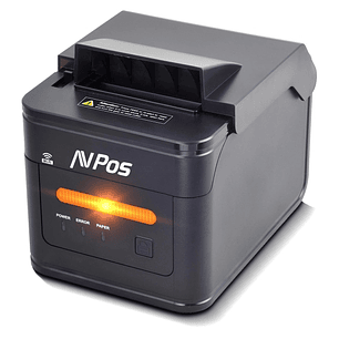 AVPos AVP-K46W Impresora Termica Tickets de Cocina K46W - Avisador Luz y Acustico - Cubierta Resistente Agua, Aceite y Polvo - USB, Serie, Wifi y LAN 