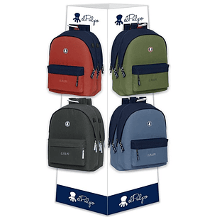 Safta el Pulpo Basics Expositor con 8 Ganchos - Fabricado con Carton Reciclado - Ecologico - Presentacion Ordenada y Atractiva - 420x420x1600mm - Colo