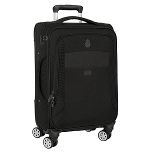 Safta Real Madrid Premium Maleta Trolley de Cabina 20 - Cierre con Candado - Bolsillo para Portatil - Asas en 2 Lados - Protecciones Laterales - 35.7