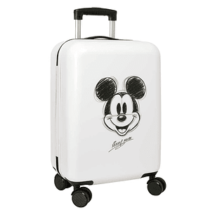 Safta Mickey Mouse Baby Maleta Trolley de Cabina 20 - 40.1L - Interior Organizado - Cierre con Candado - Ruedas Giratorias - Facil de Transportar - 3
