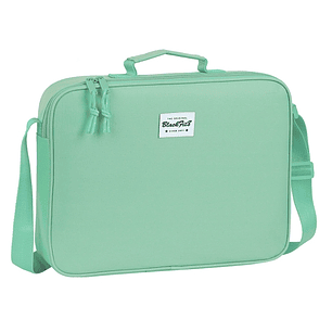 Safta Blackfit8 Maletin con Cremallera - Bandolera Ajustable - Asa Forrada - Doble Tirador - Fondo Semirigido - Interior Extraible - Comoda y Practica