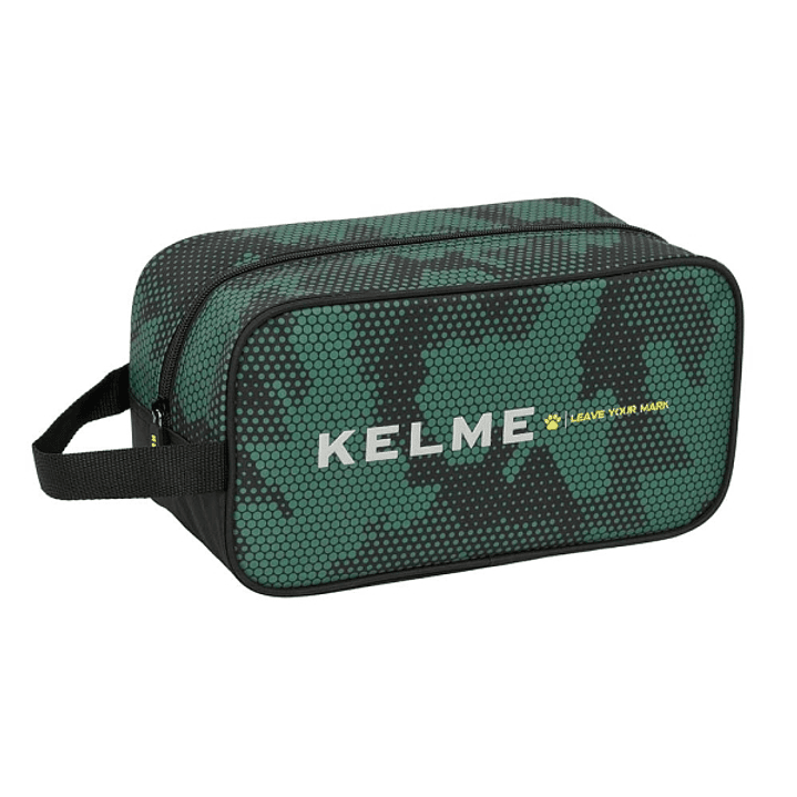 Safta Kelme Camo Zapatillero - Asa Lateral - 6L - Resistente - Organiza el Calzado - 290x140x150mm - Color Verde Camuflaje 1