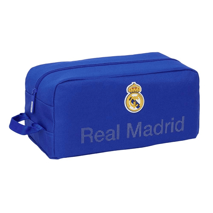 Safta Real Madrid Zapatillero - Asa Lateral - Compacto y Ligero - 9L - 340x180x150mm - Color Azul 1