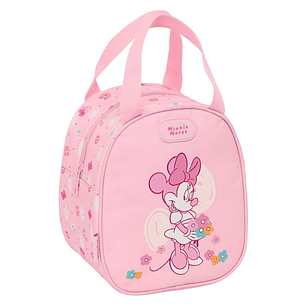 Safta Minnie Mouse Baby Neceser Termo de 5.85L - Interior Forrado en Aluminio - Asa Superior - 190x140x220mm - Color Rosa