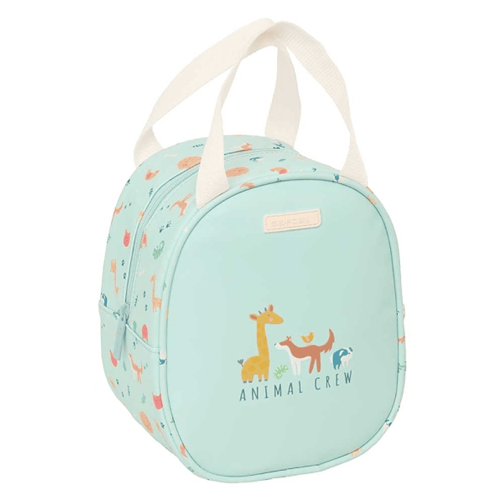 Safta Pandi Neceser Termo de 5.85L - Interior Forrado en Aluminio - Asa Superior - 190x140x220mm - Color Menta 1