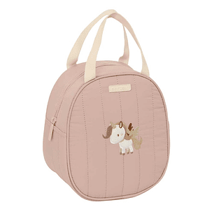 Safta Unicornio Neceser Termo de 5.85L - Interior Forrado en Aluminio - Asa Superior - 190x140x220mm - Color Rosa