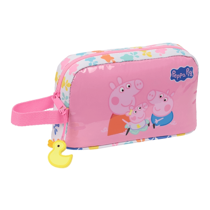 Safta Peppa Pig Baby Pig Portadesayunos Termico de 1.7L - Interior Forrado en Aluminio - 215x65x120mm - Color Rosa 1