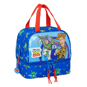 Safta Toy Story Good Vibes Portameriendas de 6L - 200x150x200mm - Color Azul
