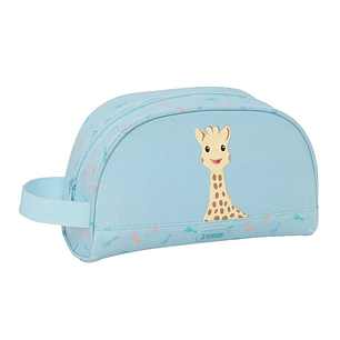 Safta Sophie la Girafe Dreams Neceser de 3.75L - Cremallera - Asa Lateral - Adapatable a Carro - Repelente al Agua - Bolsillo Interior - 260x90x160mm 