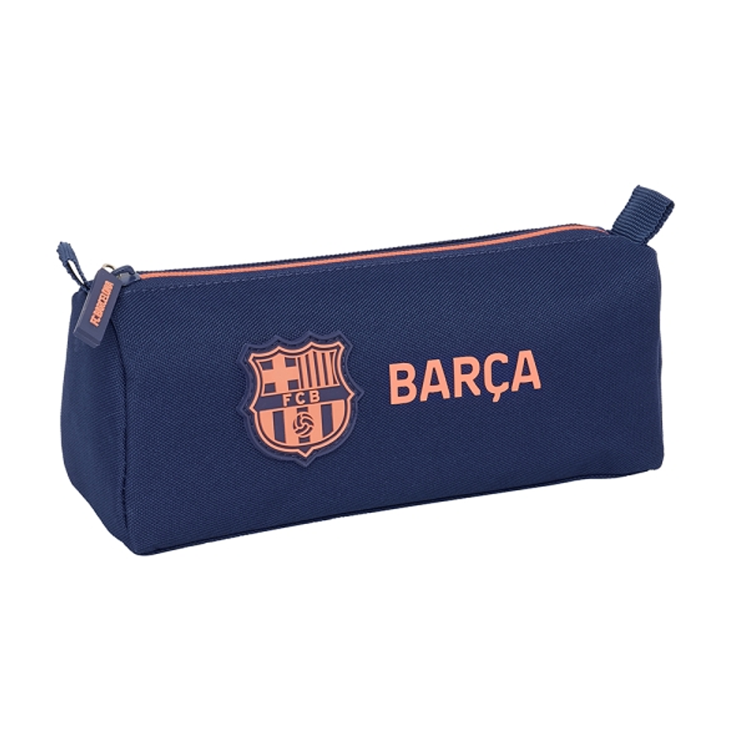 Safta F.C.Barcelona 2ª Equipacion Portatodo - Cremallera - 1.2L - 210x70x80mm - Color Azul Marino 1