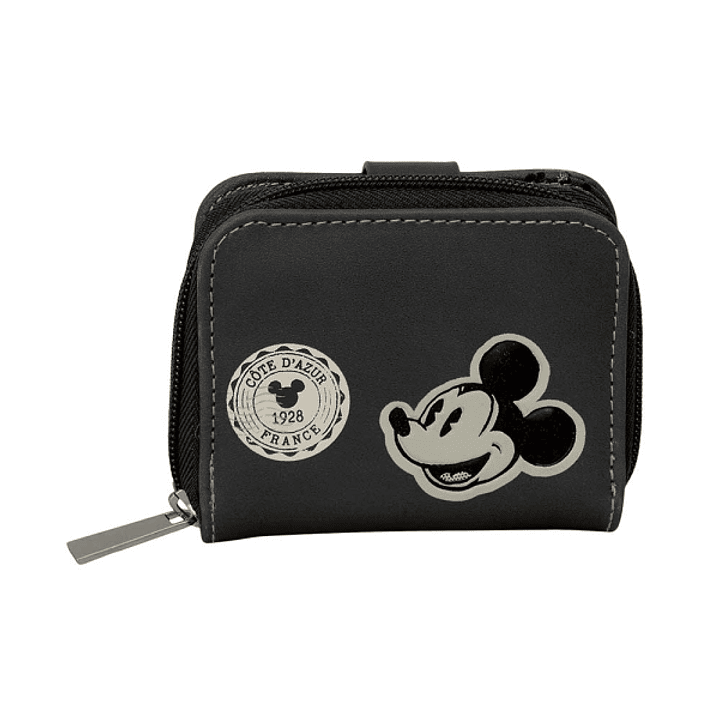 Safta Mickey Mouse Monedero con Billetera - Compartimento para Billetes y Tarjetas - Cierre con Iman - Compartimento para Monedas - 0.10L - 110x20x95m 1