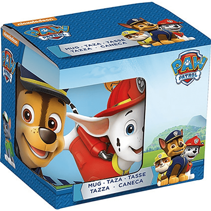 Safta Paw Patrol Friendship Taza Ceramica de 325ml - 117x87x100mm - Color Azul 1
