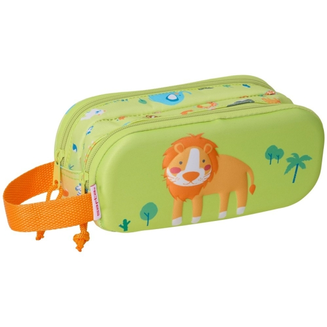 Safta Leon Portatodo - Cremallera - Asa Lateral - Color Verde Claro 1