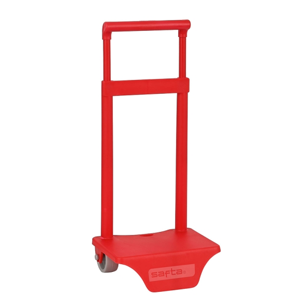 Safta Carro Portamochilas - Sujecion Universal - Material Resistente: Polipropileno - 18x16x35cm - Color Rojo 1