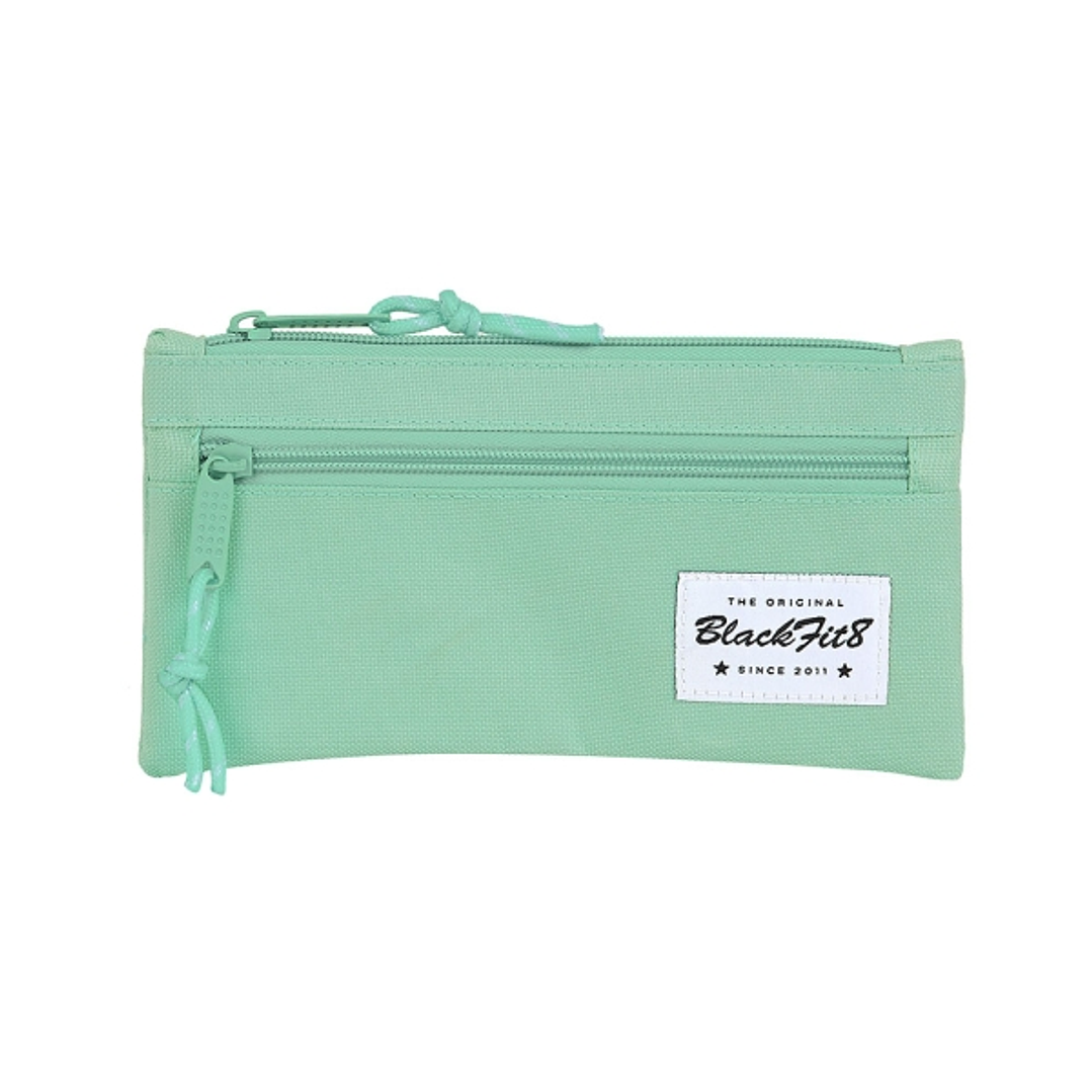 Safta Blackfit8 Portatodo - Bolsillo Frontal con Cremallera - 0.25L - 220x10x110mm - Color Turquesa 1