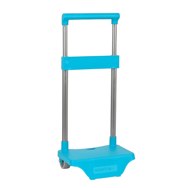 Safta Carro Portamochilas - Sujecion Universal - Material Resistente - Modelo Patentado - 26x10x34cm - Color Turquesa 1