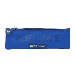 Safta Kelme Blue Portatodo - Cremallera - 0.10L - 200x10x60mm - Color Azul