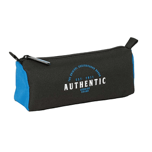 Safta Blackfit8 Underground Portatodo - Cremallera - 1.20L - 210x70x80mm - Color Negro y Azul