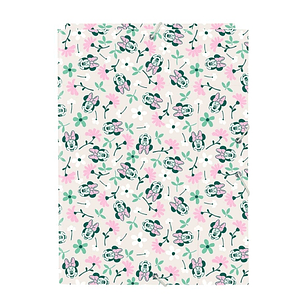 Safta Minnie Mouse Minty Carpeta con 3 Solapas - Tapas Duras Forradas - Cierre con Gomas - Formato Folio - 260x25x335mm - Color Rosa Pastel