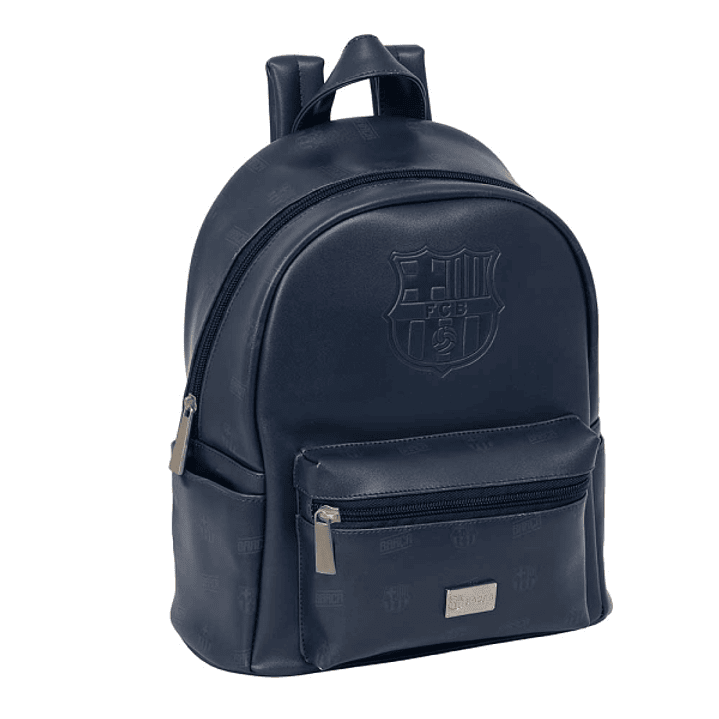 Safta F.C.Barcelona Mini Mochila - Bolsillo Frontal - Bolsillo Lateral - Interior Forrado - Hombreras Ajustables - Asa Superior Comoda - 9L - 240x120x 1