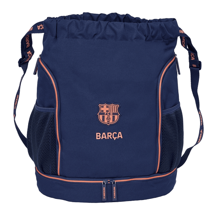 Safta F.C.Barcelona 2ª Equipacion Saco Mochila - Bolsillo Interior con Cremallera - Bolsillos Laterales - Hombreras Ajustables - 21.93L - 340x150x430m 1