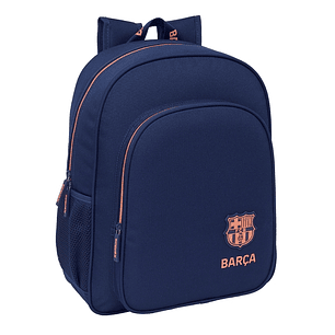 Safta F.C.Barcelona 2ª Equipacion Mochila - Adaptable a Carro - Bolsillos Laterales - Doble Tirador - Hombreras Acolchadas - Bolsillo Frontal - Asa de