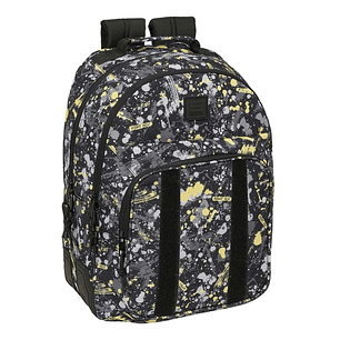 Safta Graffiti Splash Mochila con 2 Compartimentos - Antirozaduras - Adaptable a Carro - Bolsillo Frontal - Portabotellas - Tirador Doble - Hombreras 