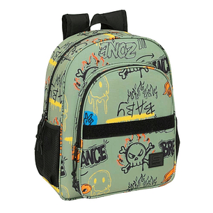 Safta Graffiti Zone Mochila - Adaptable a Carro - Bolsillos Laterales - Doble Tirador - Hombreras Acolchadas - Bolsillo Frontal - Asa Superior - 15L -