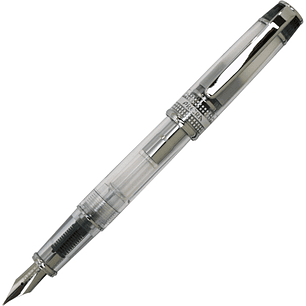 Pilot Prera Pluma Estilografica - Cuerpo Transparente - Incluye Convertidor y Cartucho de Tinta - Color Negro