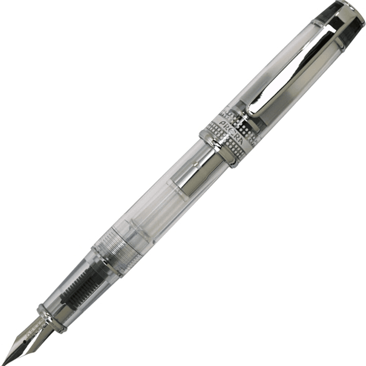 Pilot Prera Pluma Estilografica - Cuerpo Transparente - Incluye Convertidor y Cartucho de Tinta - Color Negro 1