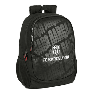 Safta F.C.Barcelona Mochila Adaptable a Carro - Portabotellas - Dos Compartimentos Grandes - Tirador Doble - Hombreras Ergonomicas Acolchadas - Asa de