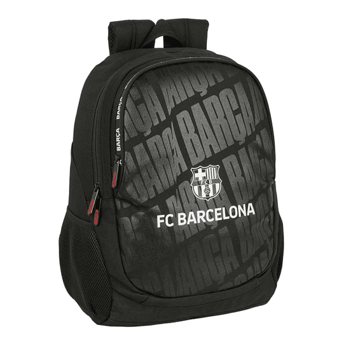 Safta F.C.Barcelona Mochila Adaptable a Carro - Portabotellas - Dos Compartimentos Grandes - Tirador Doble - Hombreras Ergonomicas Acolchadas - Asa de 1