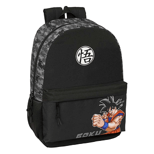 Safta Dragon Ball Mochila Adaptable a Carro - Bolsillos Laterales - Doble Tirador - Bolsillo Frontal - Hombreras Acolchadas - Asa Superior - 19L - 300