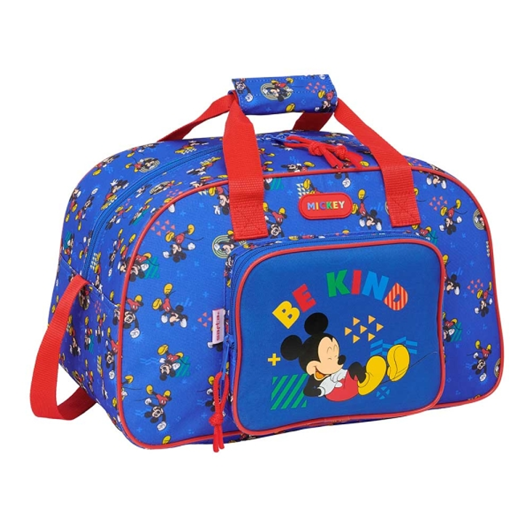 Safta Mickey Mouse Today Bolsa de Deporte - Bolsillo Frontal - Bandolera Ajustable - Asa Forrada - Tirador Doble - Tacos Proteccion Base - Fondo Extra 1