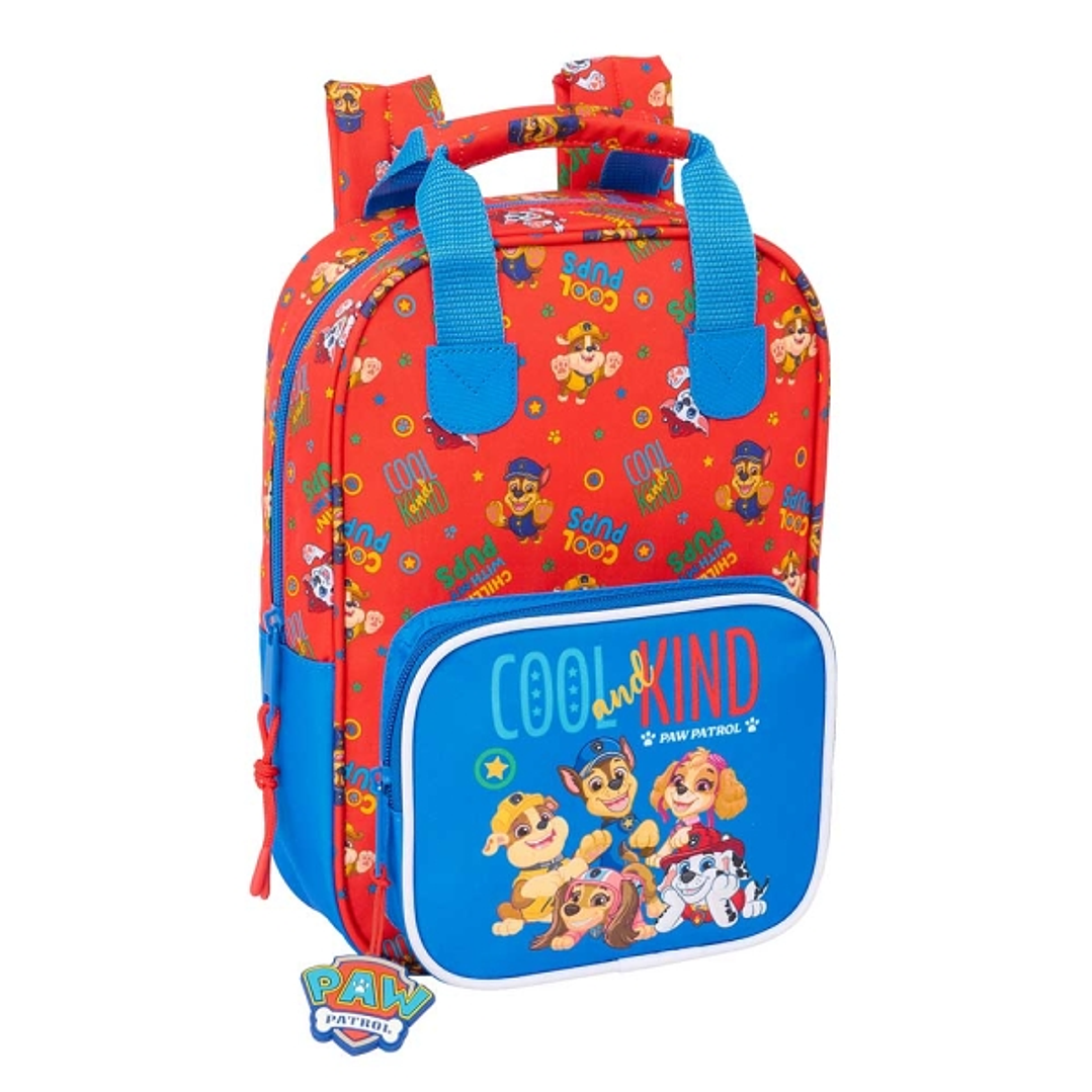 Safta Paw Patrol Cool Mochila Infantil - Adaptable a Carro - Bolsillo Frontal - Tarjeta de Identificacion - Hombreras Acolchadas - Asa Forrada - 4.5L  1