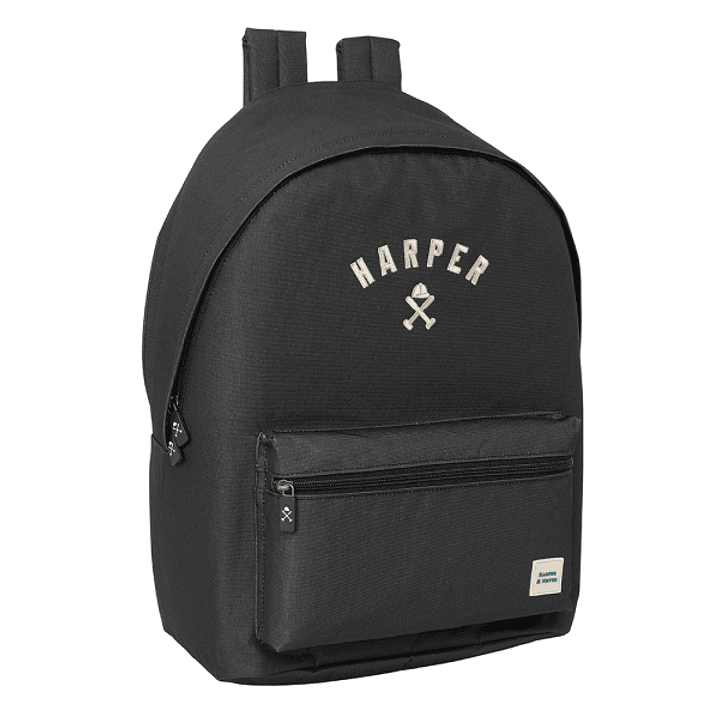Safta Harper and Neyer Black Mochila para Portatil hasta 15.6