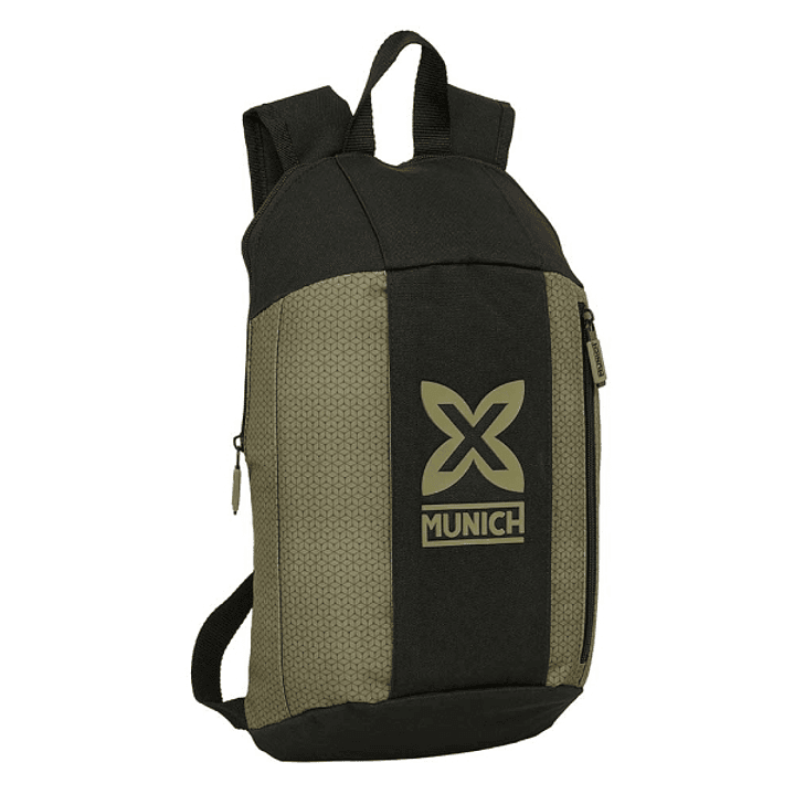 Safta Munich West Mini Mochila - Hombreras Ergonomicas - Espalda Acolchada - Bolsillo Frontal - Asa Superior - Uso Diario - 8.5L - 220x100x390mm - Col 1