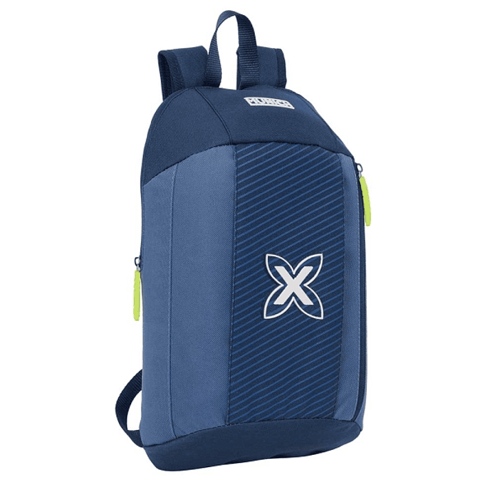 Safta Munich Blue Indigo Mini Mochila - Hombreras Acolchadas - Asas de Mano - 8.5L - Uso Diario - Ergonomia Ajustable - 220x100x390mm - Color Azul Mar 1