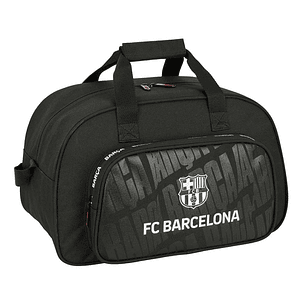 Safta F.C.Barcelona Bolsa de Deporte - Bolsillo Frontal - Bandolera Ajustable - Asa Forrada - Tirador Doble - Tacos Proteccion Base - Fondo Interior S