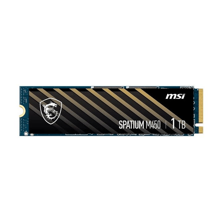 MSI SSD Spatium M450 1Tb PCIe 4.0 NVMe 3400 Mb-s 2